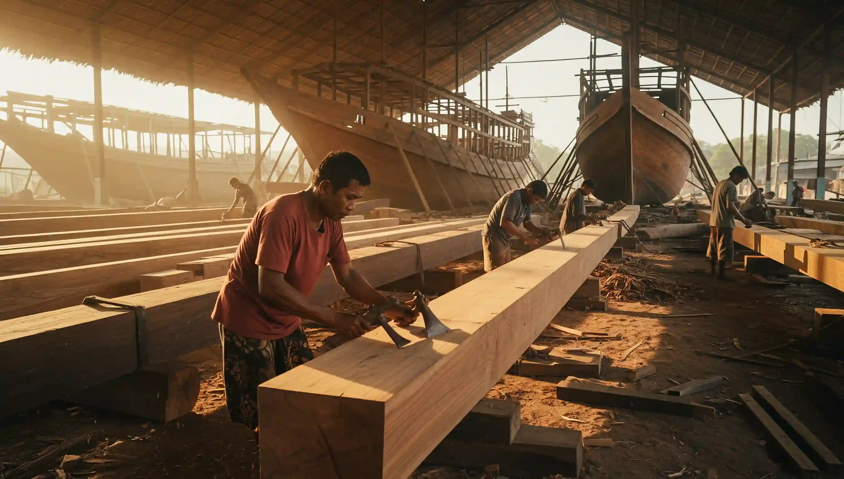 Building Boat | Labuan Bajo Boat Builders