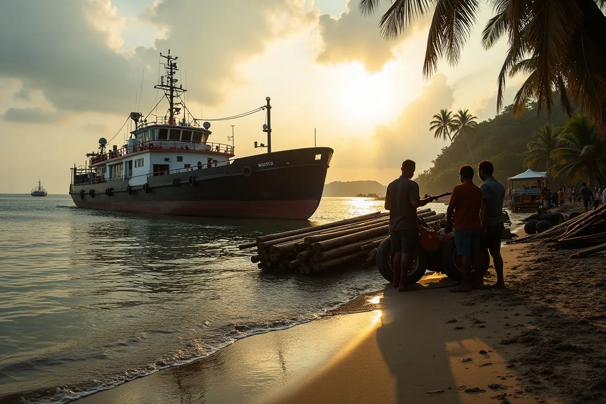 Barge Logistics: Moving Materials to Labuan Bajo Yards